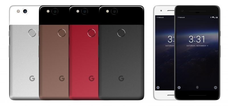 Google Pixel 2 con Android 8.0.1 rivelato dall&#039;FCC e confermato l&#039;Active Edge di HTC U11 (foto)