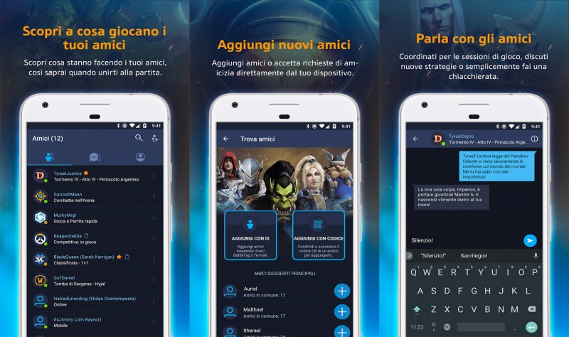 Blizzard Battle.net è la nuova app gratuita di messaggistica per i giochi Blizzard