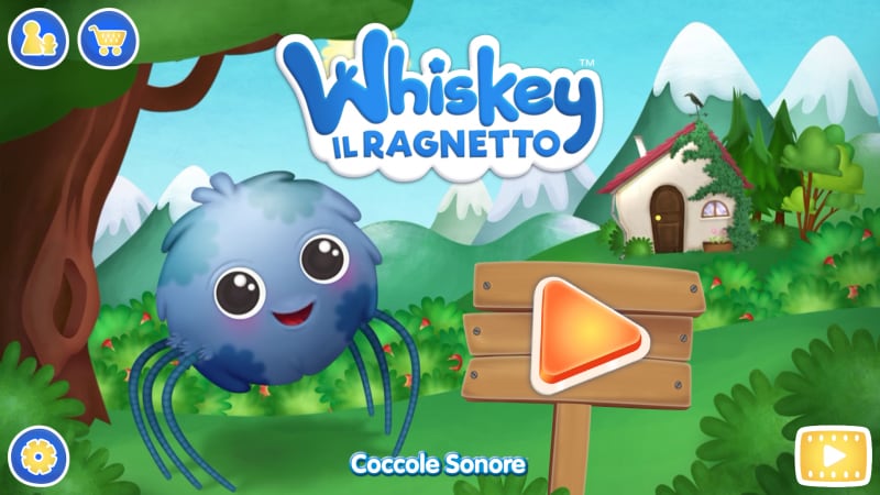Whiskey il ragnetto: un gioco per smartphone dedicato ai più piccoli (foto e video)
