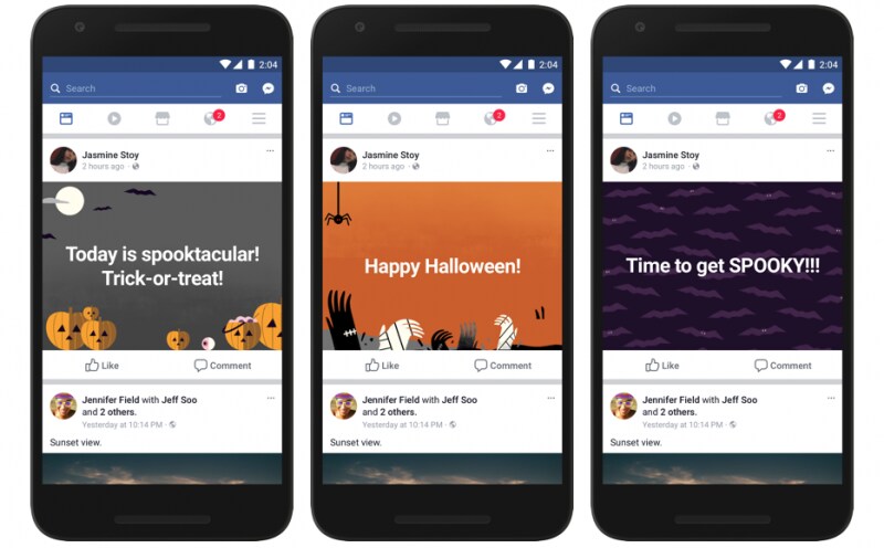 Halloween sta arrivando: Facebook si riempie di zucche, lupi mannari e mostri vari! (foto)