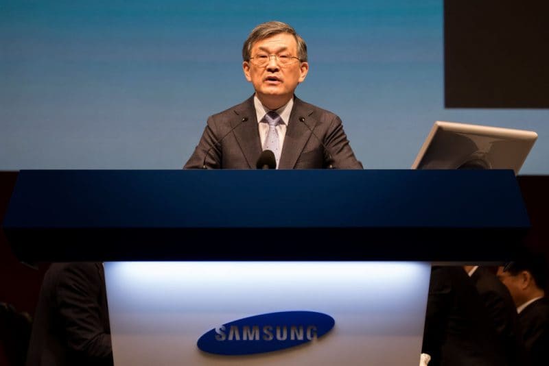 Il Vicepresidente e CEO di Samsung Electronics annuncia le sue dimissioni