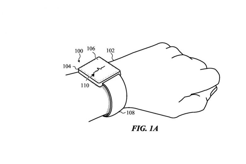 I futuri Apple Watch potrebbero avere cinturini che si regolano da soli (foto)