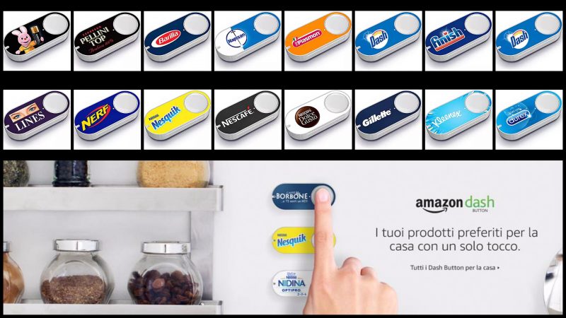 Amazon Black Friday: Dash Button a 1,99€ con 4,99€ di credito! Ecco come funzionano