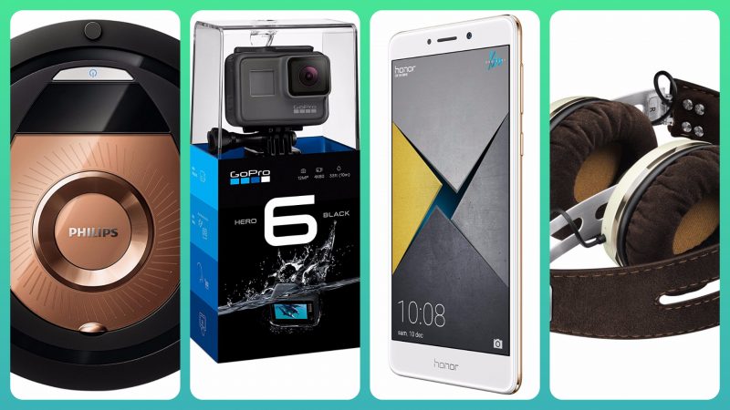 Cuffie Sennheiser, GoPro HERO6, e smartphone a meno di 200€ nelle offerte Amazon di oggi