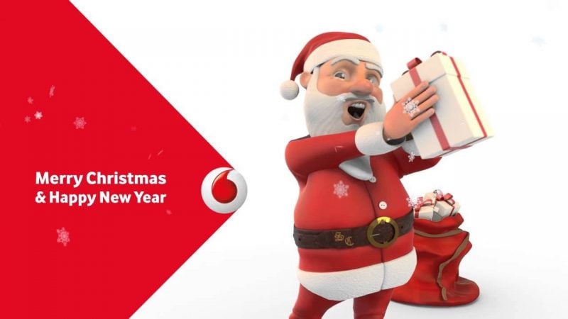 Vodafone si prepara al Natale: quest&#039;anno la Christmas Card regala un Pass mensile a scelta