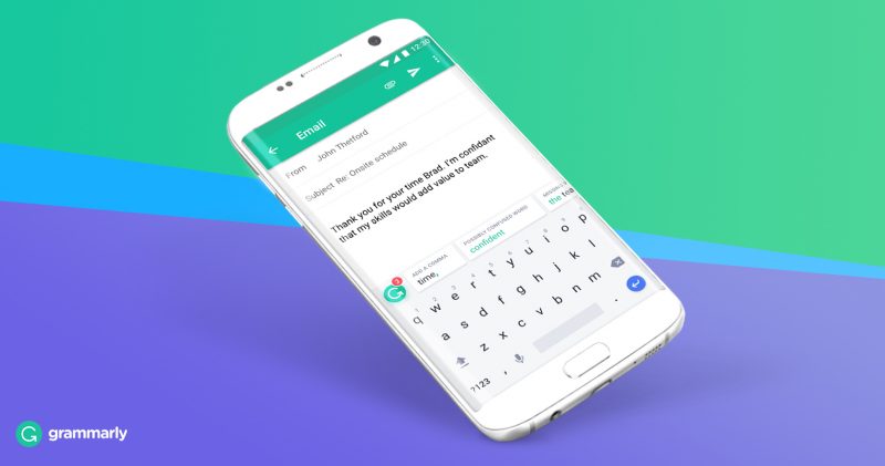 Grammarly riceve un corposo aggiornamento su Android