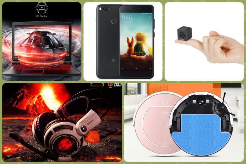 Coupon GearBest: Xiaomi Mi A1 a 158€, cam 1080p da 8€, notebook gaming e una valanga di gadget