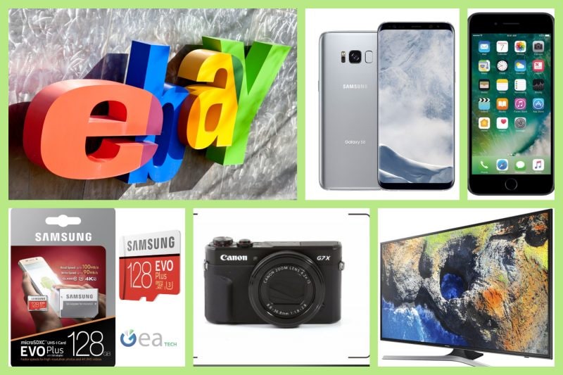 Tante offerte vi aspettano su eBay: smartphone, TV, fotocamere con -10% aggiuntivo