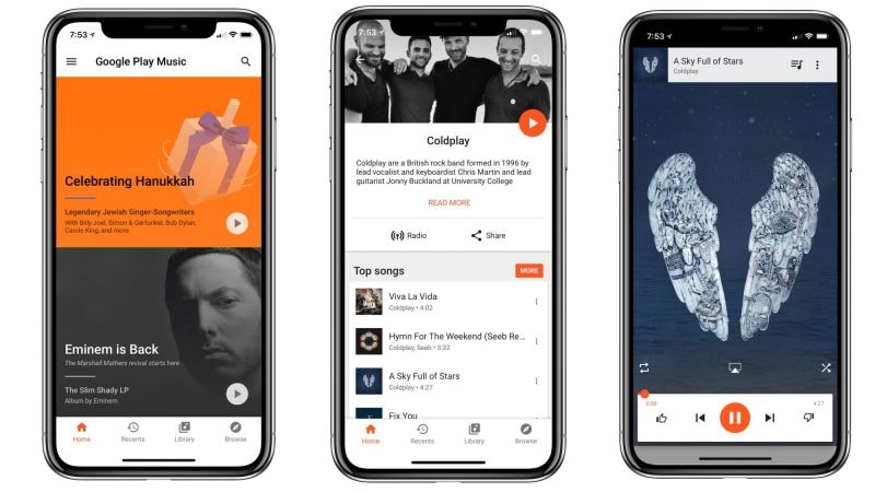 Google Play Music introduce il supporto ad iPhone X