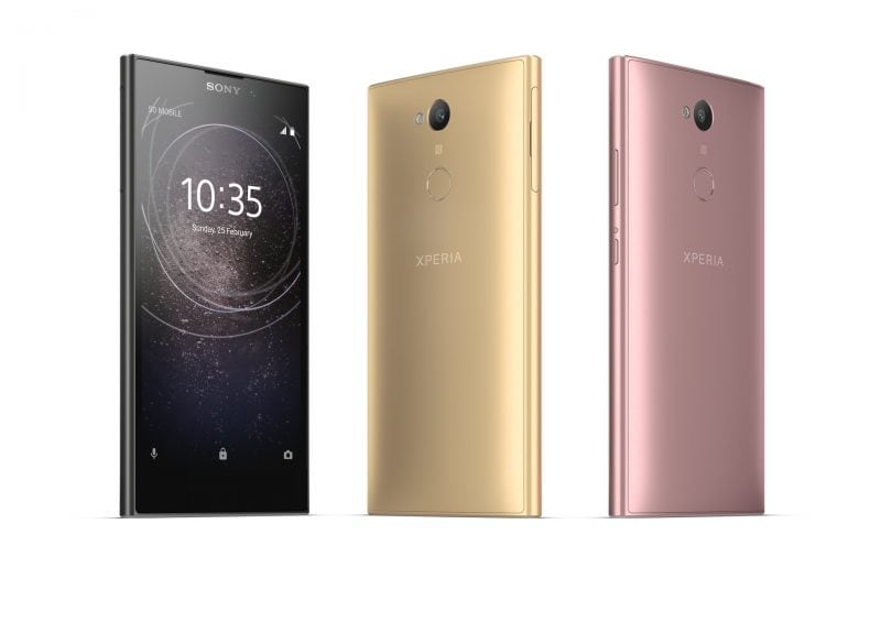 Sony Xperia XA2, XA2 Ultra ed L2 ufficiali: tris di (dual) selfie-smartphone per il CES 2018 (foto e video)