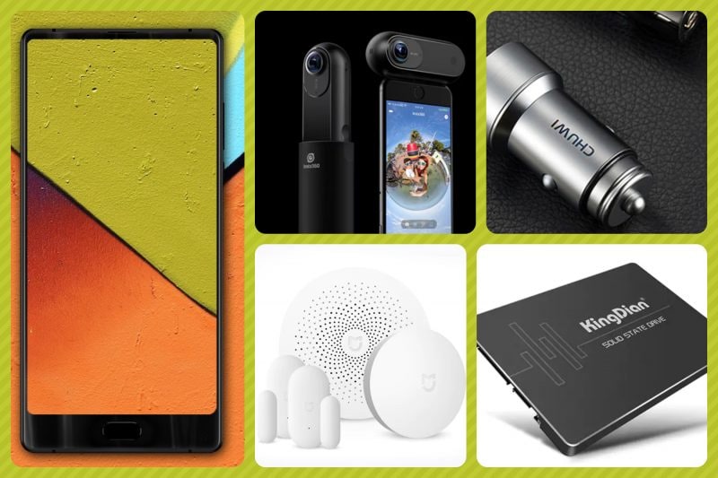 Coupon GearBest per cam a 360°, gadget per smartphone, notebook gaming, droni e ovviamente smartphone