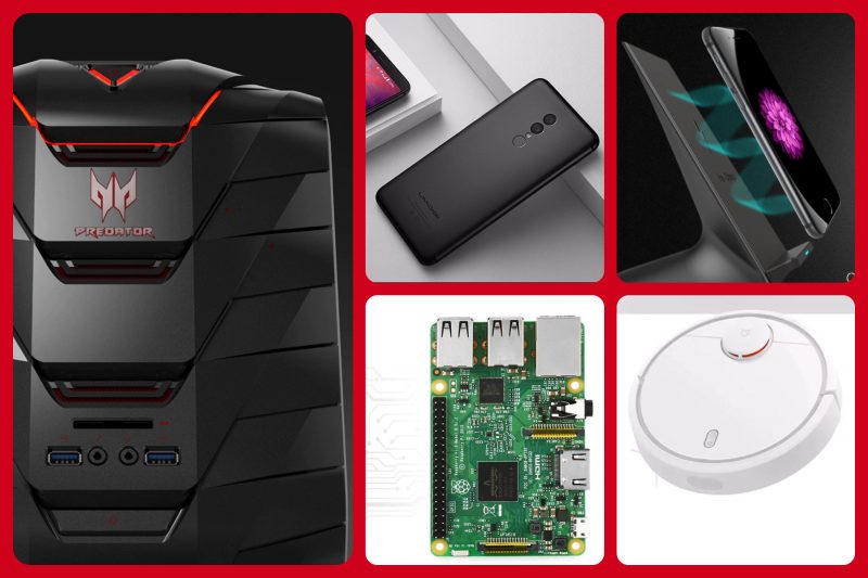 Coupon GearBest: desktop gaming, smartphone Xiaomi e Nubia, robot aspirapolvere e tanti gadget