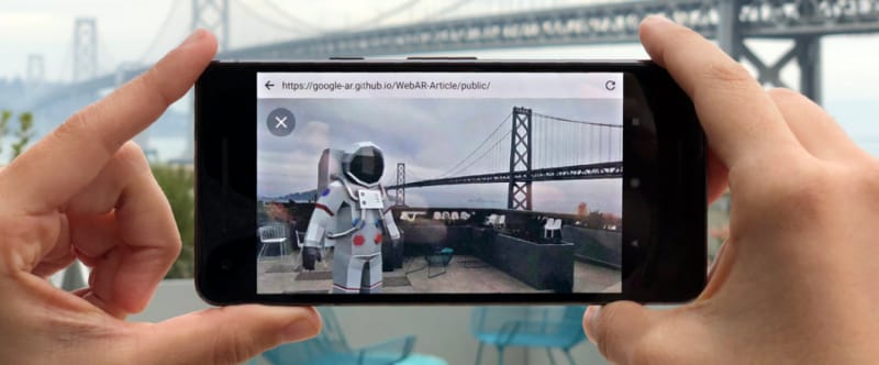 Google vuole mettere la realtà aumentata direttamente nei browser