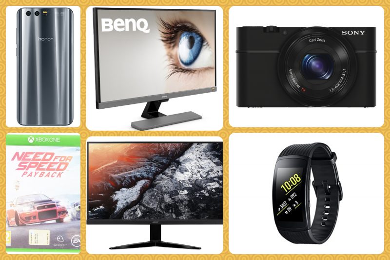 Offerte Amazon: un monitor da gaming e uno da grafici HDR a meno di 200€, Honor 9, Gear Fit2 Pro e tanto altro!