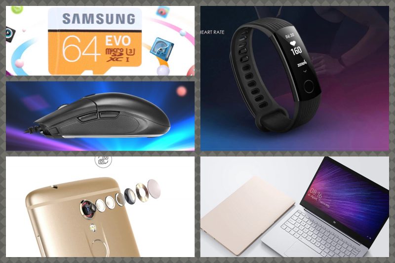 Altro round di coupon GearBest: smartphone, microSD, notebook, smartband e tanto altro