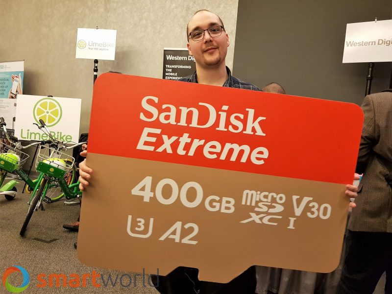 MicroSD Sandisk da 400GB con il 53% di sconto