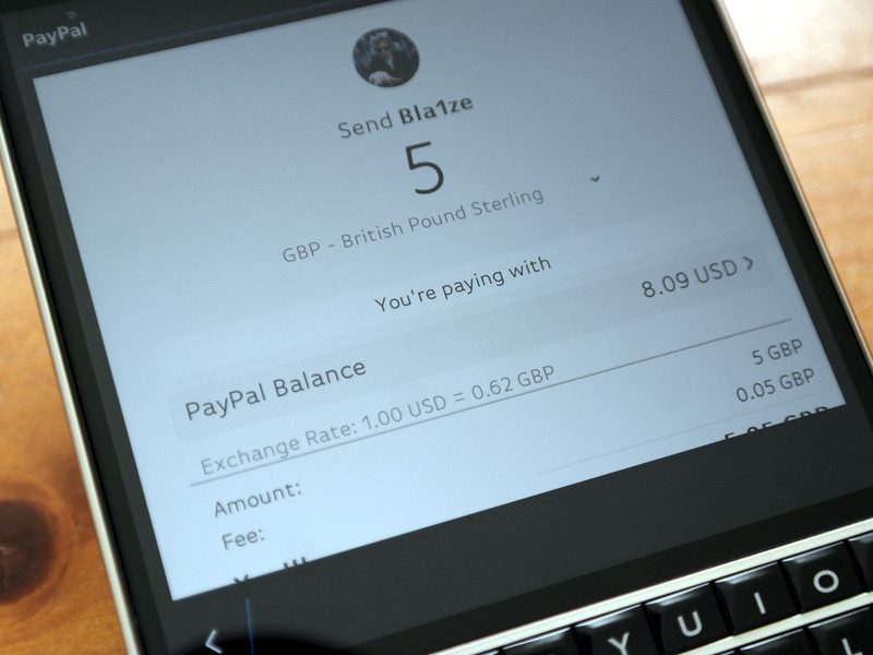 Ufficiale: PayPal rimuove la possibilità di inviare denaro tramite BBM