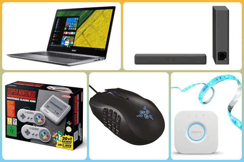 Offerte Amazon: mouse Razer, Nintendo Mini SNES, soundbar Sony e tanto altro!