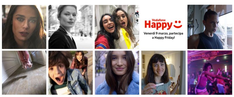 Vodafone celebra le donne e regala 4 GB di Internet per il prossimo Happy Friday del 9 marzo