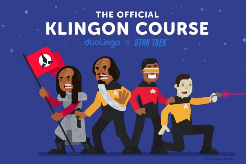 Da ora su Duolingo potete imparare anche il Klingon, per la gioia dei fan di Star Trek (foto)