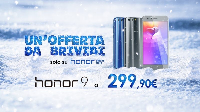 Honor 9 a 299,90€ ed Honor 7X a 249,90€: ecco le nuove promo valide fino al 7 marzo