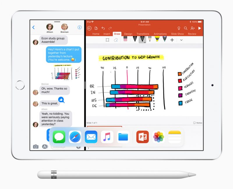 Apple prova finalmente a dare un senso ad iWork: introdotto il supporto ad Apple Pencil (foto)