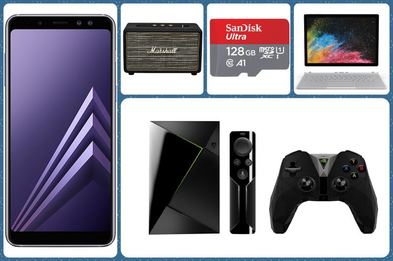 Offerte Amazon: microSD per smartphone, NVIDIA Shield TV, Galaxy A8, Surface Book 2 e tanto altro!