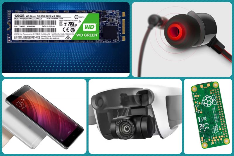 Codici sconto GearBest: Xiaomi Mi A1 a 180€, SSD, cuffiette JBL, droni DJI e tanto altro