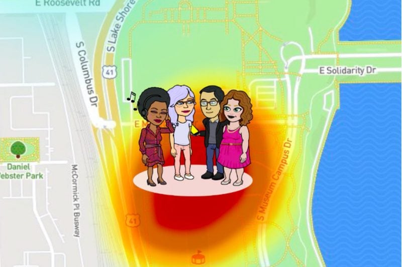 Snapchat vi dirà dove vanno i vostri amici, mostrandovelo su una comoda mappa (foto)