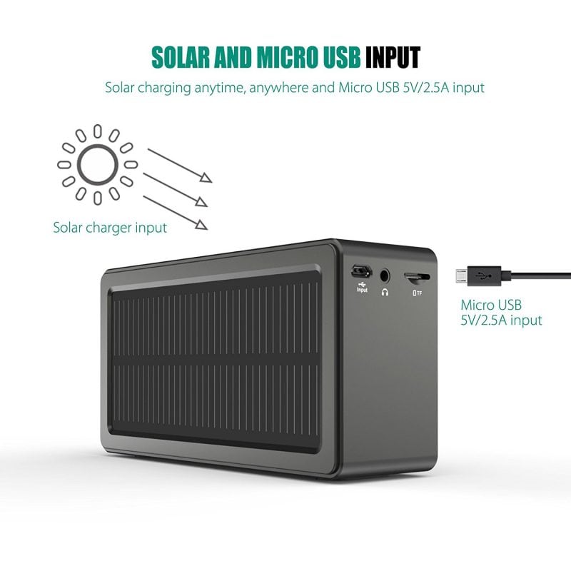 ZeroLemon risolve il problema dell&#039;autonomia degli speaker Bluetooth: ecco il modello con pannello solare (foto)