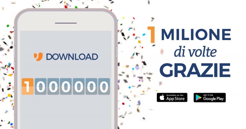 10€ di sconto da Unieuro per festeggiare 1 milione di download