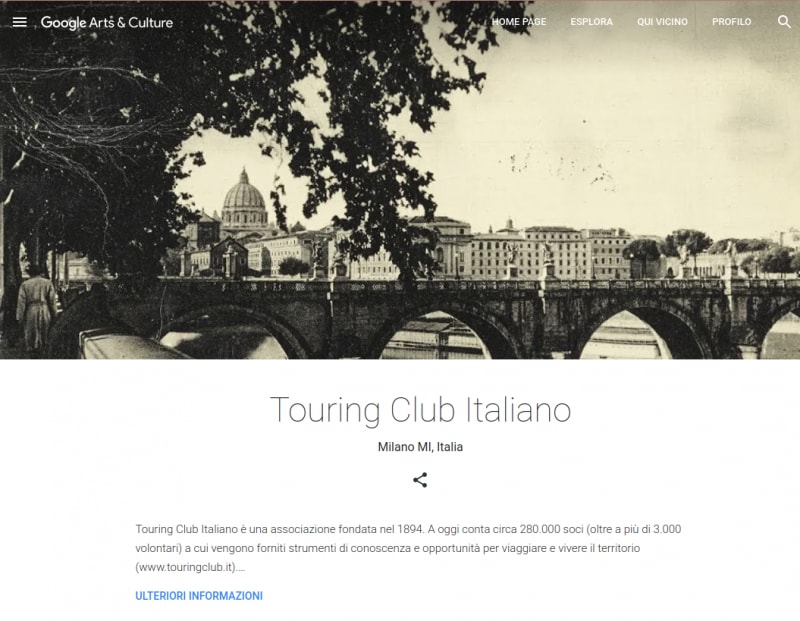 Google e Touring Club portano online migliaia di cartoline storiche su Arts &amp;amp; Culture (foto)