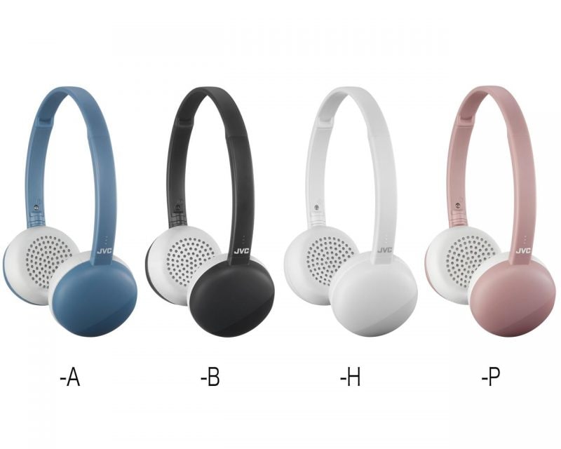JVC presenta le nuove cuffie Bluetooth in 4 morbidi colori pastello (foto)