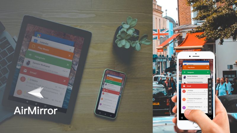 AirMirror: la nuova app di AirDroid per il controllo remoto da Android e iOS (foto)