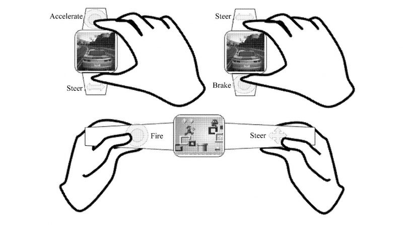 Huawei ha brevettato uno stranissimo &quot;smartwatch da gaming&quot;: ecco come funziona (foto)