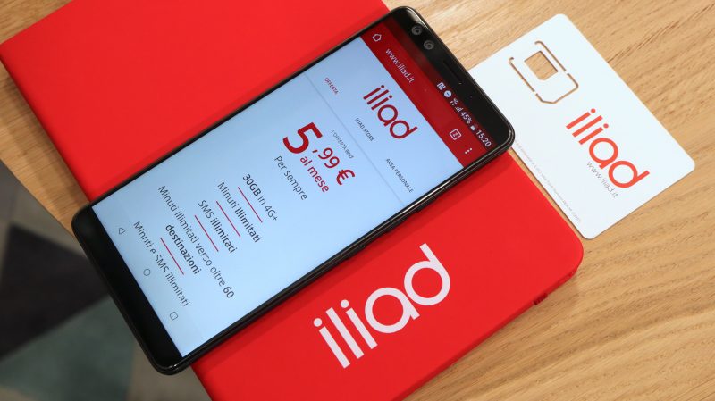 Iliad alza a 3 GB il traffico dati per il roaming europeo della sua primissima offerta italiana (Aggiornato)