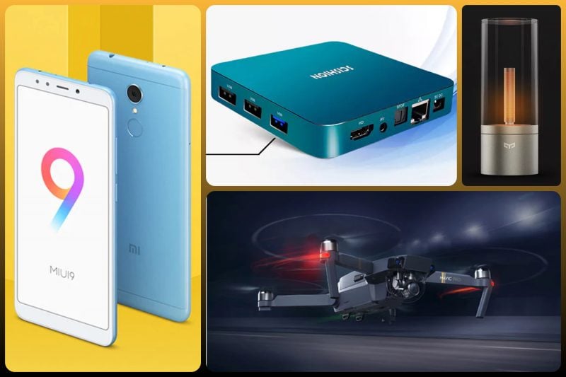 Offerte GearBest: Xiaomi Redmi 5 Plus a 124€, DJI Mavic Pro, luci smart e tanto altro