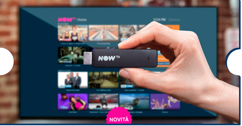 NOW TV Smart Stick in super sconto a 19€ solo per oggi da Unieuro