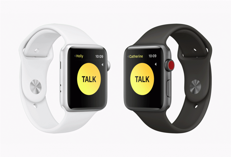 Con watchOS 5 Apple Watch si trasforma in walkie talkie