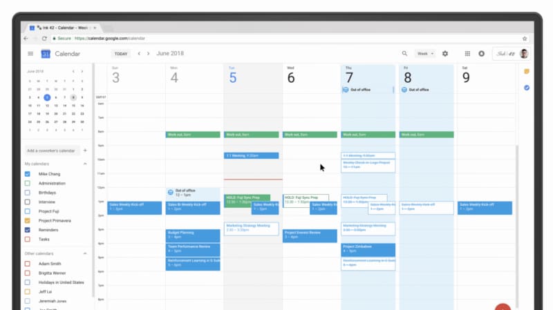 Con le novità di Google Calendar per utenti G Suite è possibile annunciare le proprie assenze