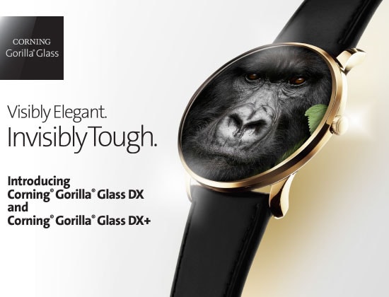 Con i nuovi Gorilla Glass DX e DX+ potrete vedere meglio anche sotto il sole e risparmiare batteria