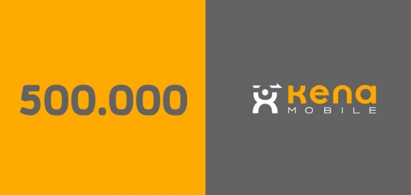 Kena Mobile festeggia i 500.000 clienti e conferma ancora il lancio del supporto 4G