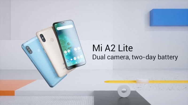 Xiaomi Mi A2 Lite ufficiale: il gemello diverso è più economico, con batteria al grafene ed ha il notch! (foto)