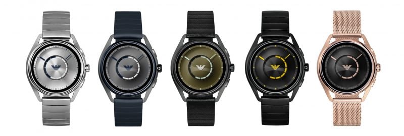 Emporio Armani Connected presenta i suoi nuovi eleganti smartwatch touchscreen (foto)