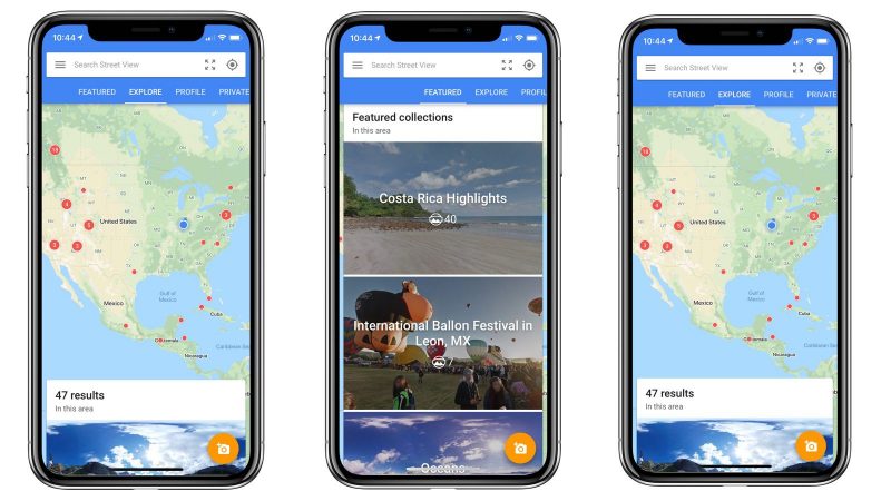 Google finalmente ottimizza Street View per il notch di iPhone X