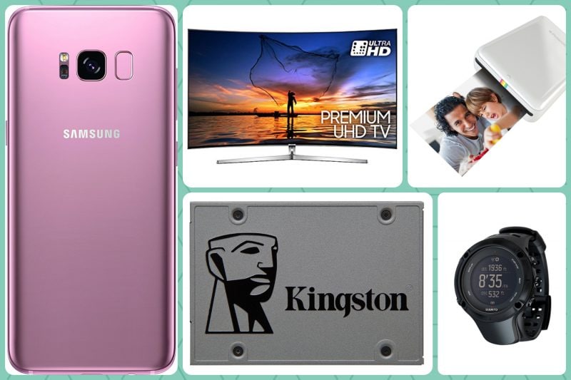 Galaxy S8 rosa, S9 Plus Blu, TV 4K HDR, SSD low cost e tanto altro in offerta su Amazon