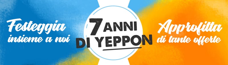 Yeppon compie 7 anni: AirPods a 130€ e tanti altri sconti
