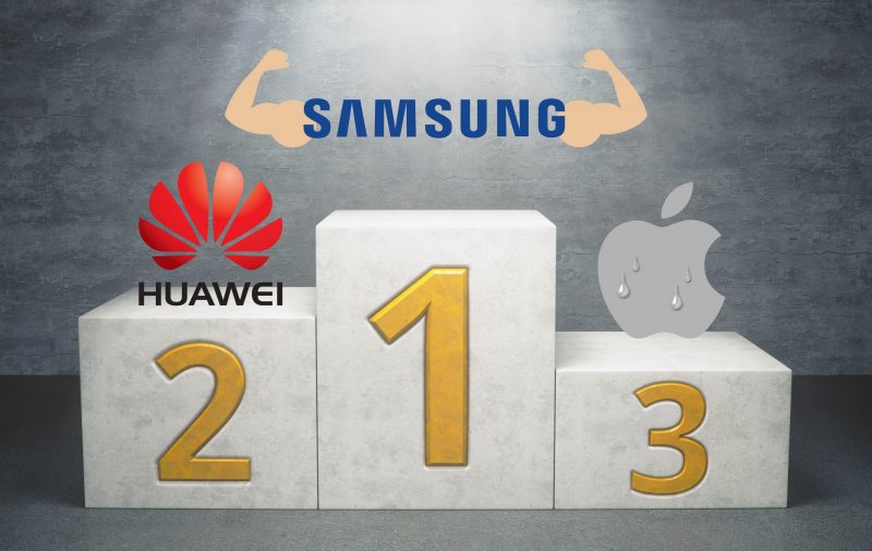 Huawei supera Apple diventando il 2° venditore di smartphone al mondo, in testa c&#039;è sempre Samsung