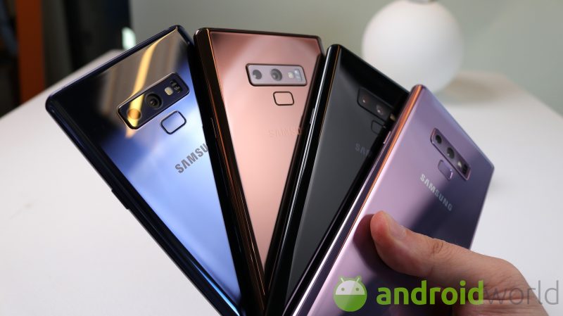 Le novità di Galaxy Note 9 hanno convinto gli utenti coreani: pre-ordini già superiori rispetto a S9 e S9+