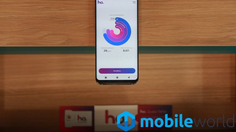 ho. Mobile tenta i già clienti con ben 70 GB (foto)